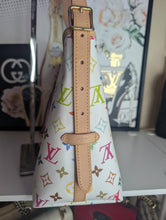 LOUIS VUITTON MURAKAMI WHITE MULTICOLOR CARRYALL PM
