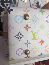 LOUIS VUITTON MURAKAMI WHITE MULTICOLOR CARRYALL PM