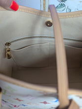 LOUIS VUITTON MURAKAMI WHITE MULTICOLOR CARRYALL PM