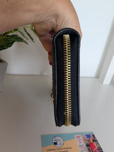 LOUIS VUITTON BLACK STUD WALLET