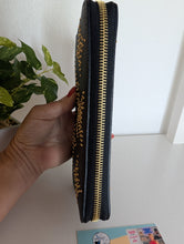 LOUIS VUITTON BLACK STUD WALLET