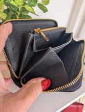 LOUIS VUITTON BLACK STUD WALLET