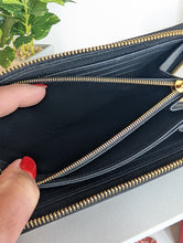 LOUIS VUITTON BLACK STUD WALLET