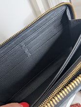LOUIS VUITTON BLACK STUD WALLET