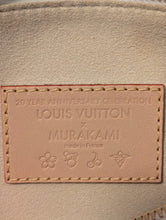 LOUIS VUITTON MURAKAMI WHITE MULTICOLOR SPEEDY 25 BANDOLIERE, LIKE NEW