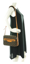 LOUIS VUITTON MONOGRAM ST GERMAIN GM 28 CROSSBODY, EXCELLENT