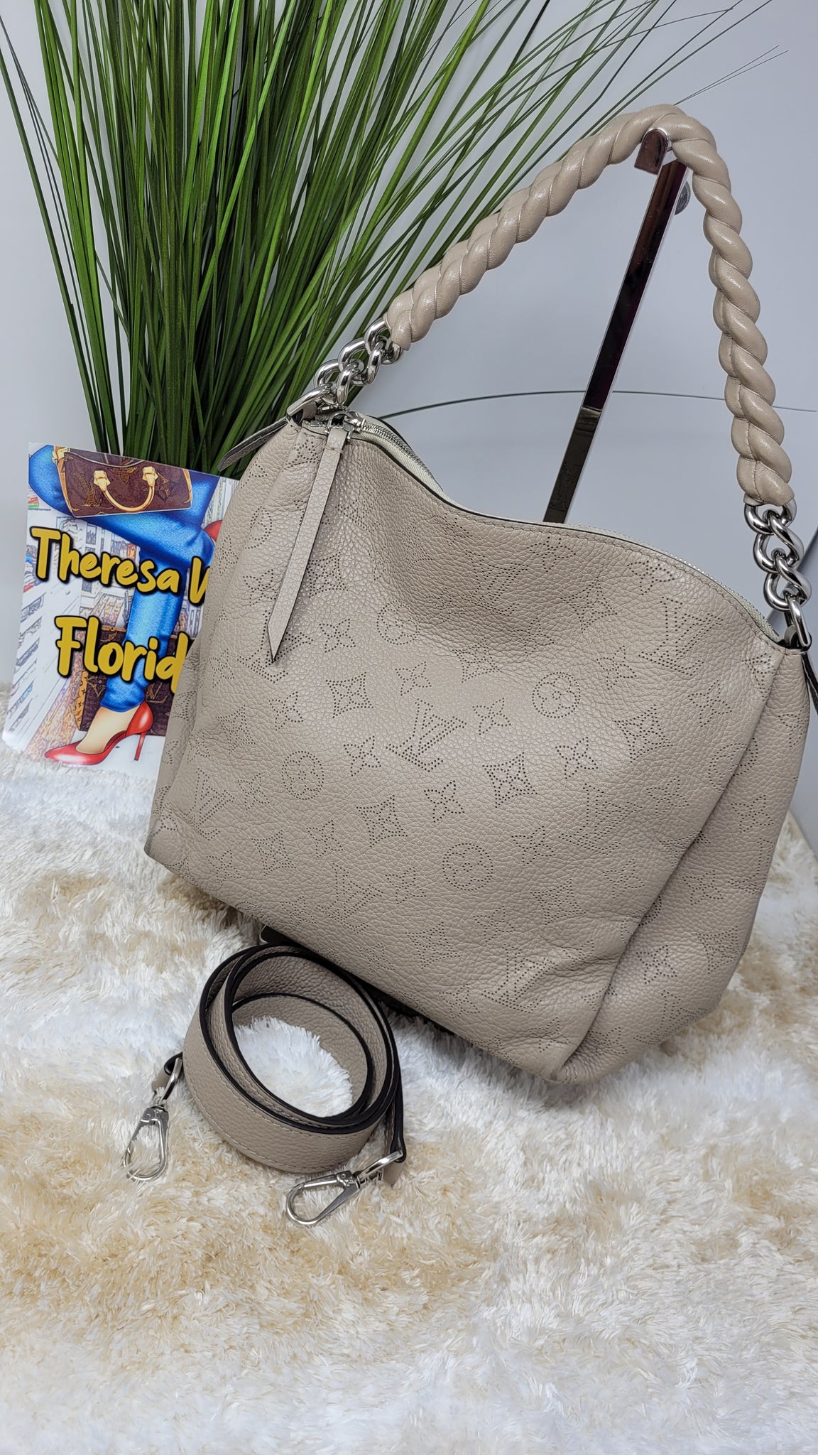 vuitton mahina babylone chain bb