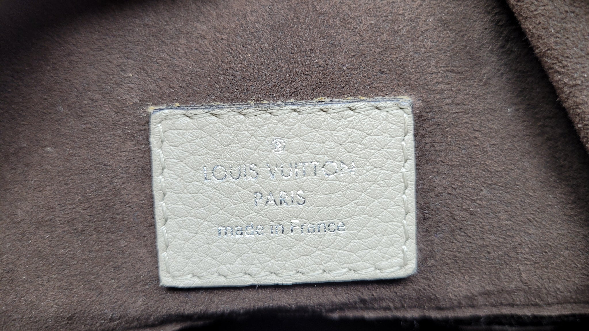 Louis Vuitton Pink Mahina Babylone BB Leather Pony-style calfskin