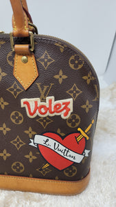 LOUIS VUITTON LIMITED EDITION STICKERS ALMA PM