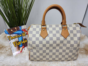 LOUIS VUITTON AZUR SPEEDY 25