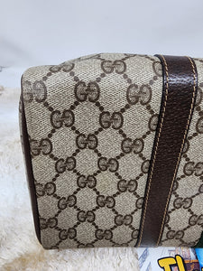 GUCCI BOSTON WEB SATCHEL