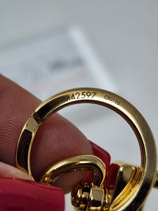 LOUIS VUITTON PALM DOTS KEY CHARM